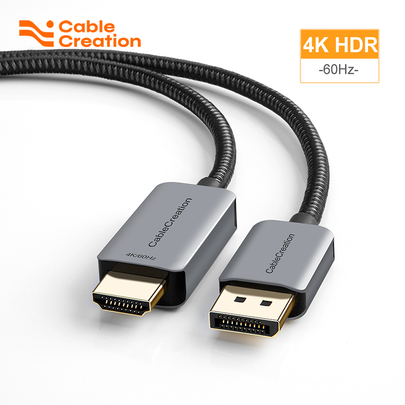 4 Hdmi Multi Monitor Video Card 4K - CableCreation Kabel DisplayPort Aktif ke HDMI